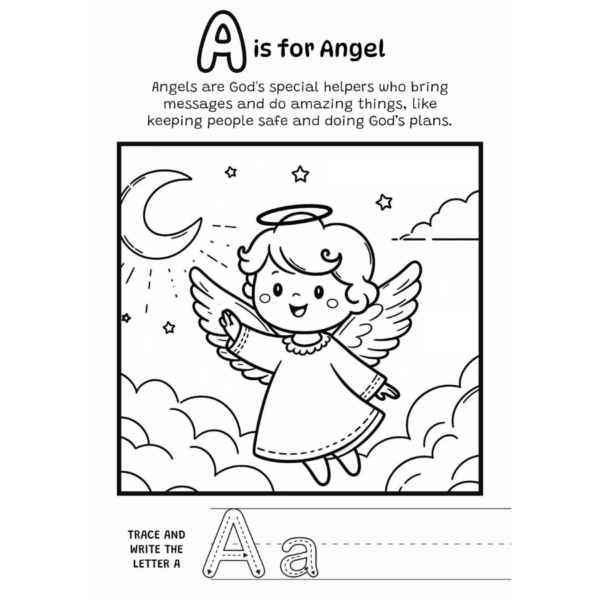 Bible A-Z: Color & Trace - Image 2