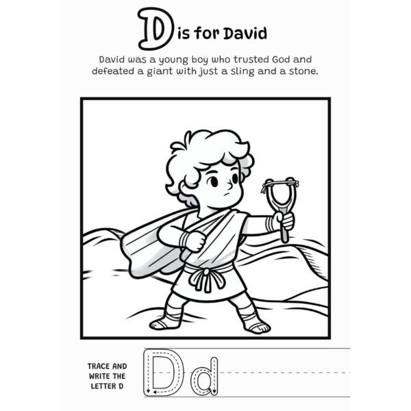 Bible A-Z: Color & Trace - Image 3