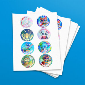 DAZZLE STICKER SET (80 STICKERS)