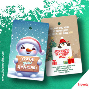 Snow-Amazing Christmas Gift Tag