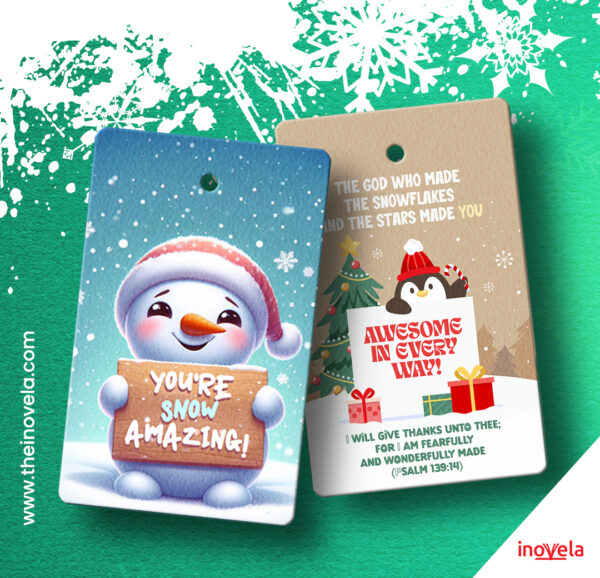 Snow-Amazing Christmas Gift Tag