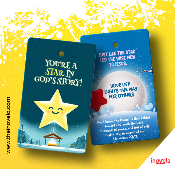 Star Christmas Gift Tag