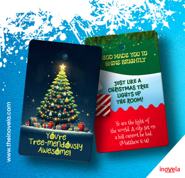 Tree-mendous Christmas Gift Tag